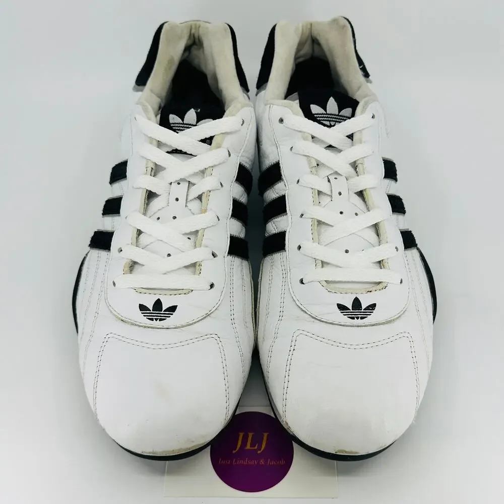 Adidas Men's Adi Racer Lo Vintage 2005 Leather Sneakers 117185 Size 12